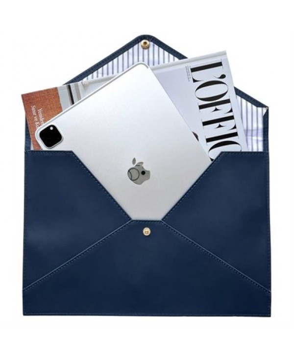 Deri Dosya - Navy