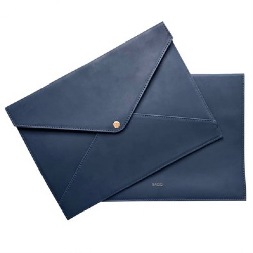 Deri Dosya - Navy