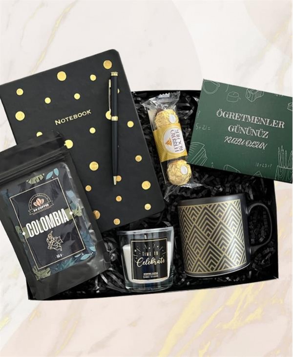 Erkek Öğretmene Hediye Kutusu Erkek Öğretmene Hediye Kutusu