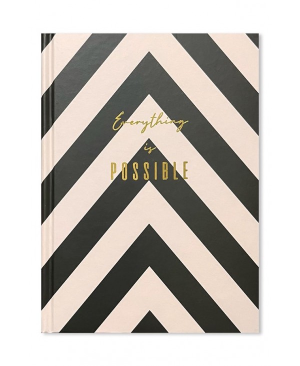 Füme Şeritli Sert Kapaklı Defter