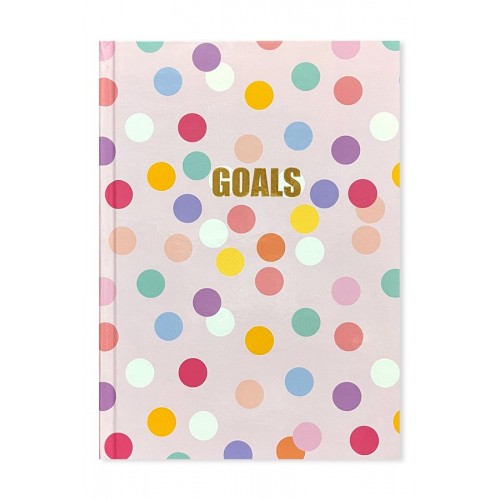 Goals Renkli Puantiyeli Tasarım Defter