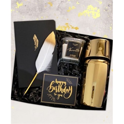 Gold Sürahili Hediye Kutusu