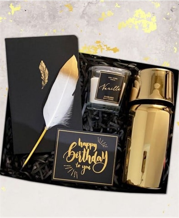 Gold Sürahili Hediye Kutusu