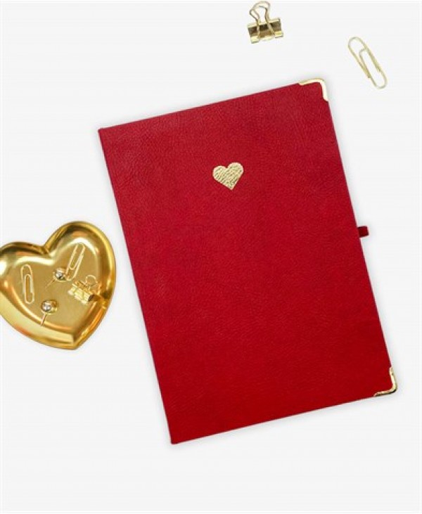 Golden Heart Notebook