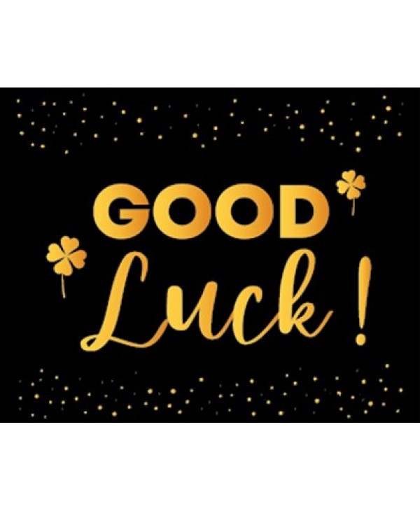 Good Luck Hediye Kartı Siyah