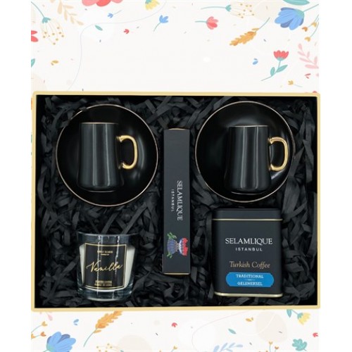 Kahve Lokum Keyfi Hediye Kutusu