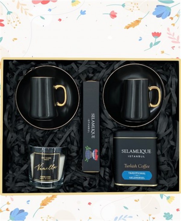 Kahve Lokum Keyfi Hediye Kutusu