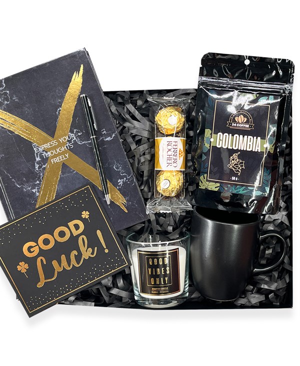 Kahveli Black Marble Hediye Kutusu