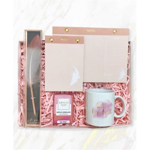 Pembe Zerafet Hediye Kutusu