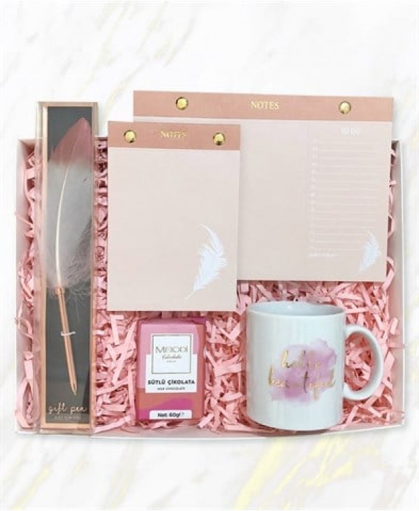 Pembe Zerafet Hediye Kutusu