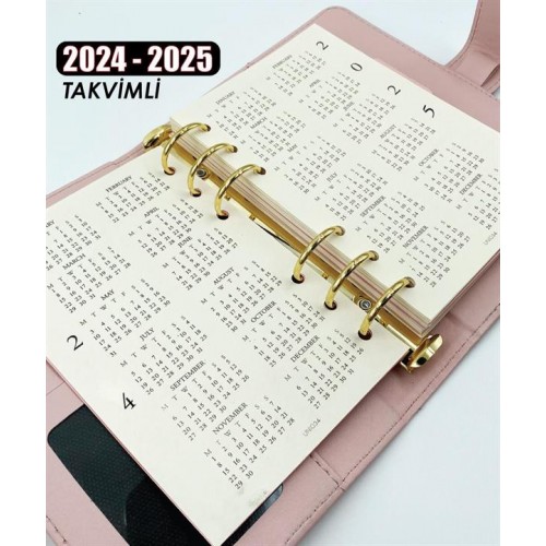 Personal Planner Pink (Outlet Ürün)