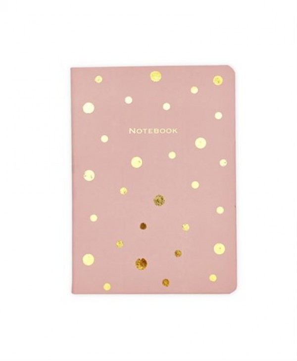 Pink Polka Notebook