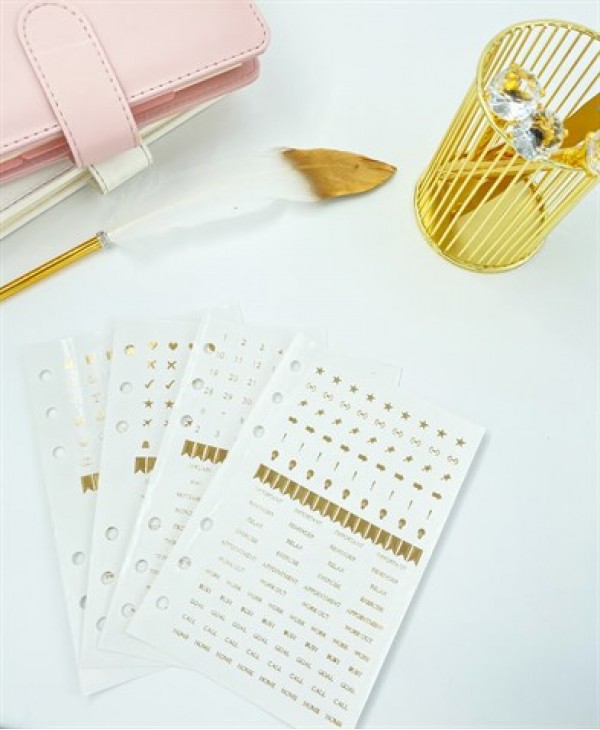 Planner Sticker White