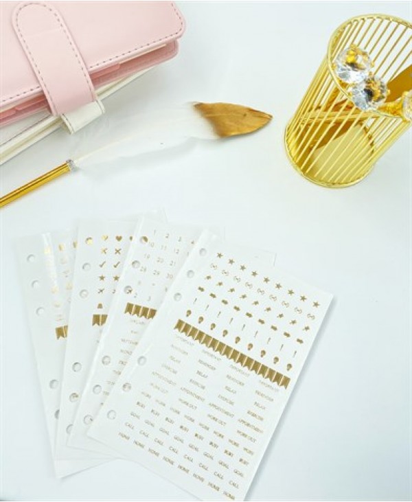 Planner Sticker White