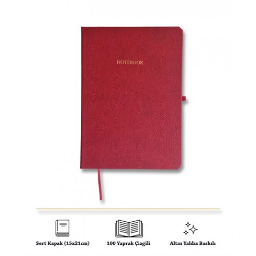 Red Notebook Tasarım Defter