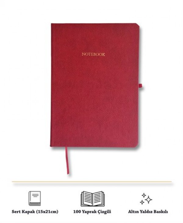 Red Notebook Tasarım Defter