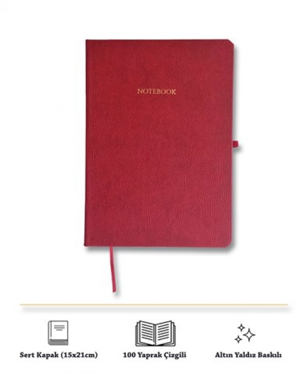 Red Notebook Tasarım Defter