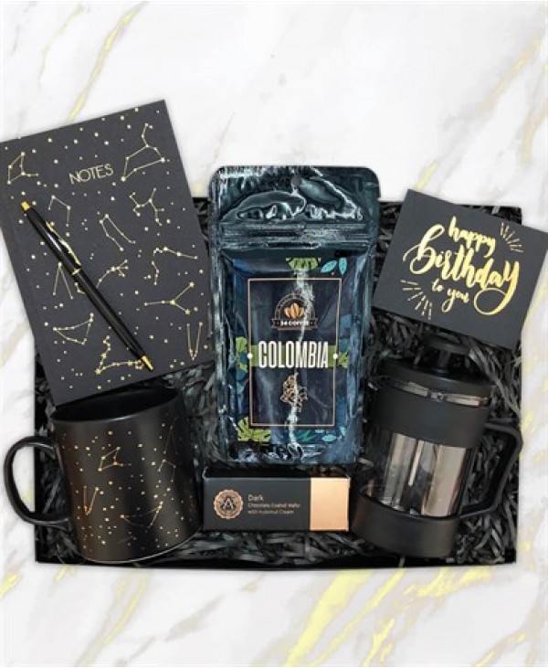 Siyah Sever Hediye kutusu