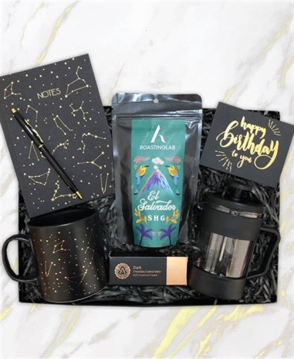 Siyah Sever Hediye kutusu